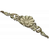 Imperial Fleur Cartouche - high-relief 3D model STL for CNC carving