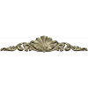 Imperial Fleur Cartouche - high-relief 3D model STL for CNC carving