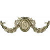 Victorian Cameo Garland - 3D STL model for CNC carving