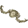 Victorian Cameo Garland - 3D STL model for CNC carving