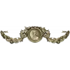 Victorian Cameo Garland - 3D STL model for CNC carving