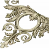 Corner Acanthus Cartouche STL 3D model for CNC