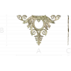 Corner Acanthus Cartouche STL 3D model for CNC