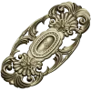 Ornate Oval Cartouche STL for CNC Router