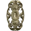 Ornate Oval Cartouche STL for CNC Router