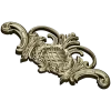 Regal Pineapple Cartouche - STL 3D model for CNC routing