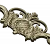 Regal Pineapple Cartouche - STL 3D model for CNC routing