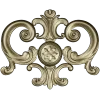 Regal rosette cartouche - STL decorative 3D model for CNC