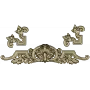 Shell Cartouche Decorative STL for CNC Milling