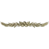 Acorn Laurel Swag - STL 3D model for CNC milling