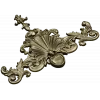 Baroque Shell Crest - STL 3D model for CNC carving