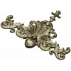 Baroque Shell Crest - STL 3D model for CNC carving