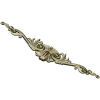 Декоративная накладка "Вензель Рокайль" - STL для ЧПУ