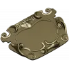 Рокайльный картуш для ЧПУ - STL 3D модель для фрезера