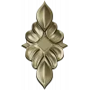 Acanthus Diamond Cartouche - STL 3D model for CNC