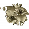 Rose Hearts High-Relief STL for CNC