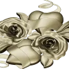 Rose Hearts High-Relief STL for CNC