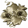 Rose Hearts High-Relief STL for CNC