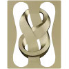 Decorative Ribbon Knot Panel - STL 3D model for CNC router