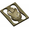 Decorative Ribbon Knot Panel - STL 3D model for CNC router