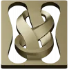 Decorative Ribbon Knot Panel - STL 3D model for CNC router