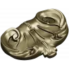 Rococo Shell Cartouche - STL 3D model for CNC