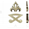 Флорентийский декоративный орнамент - STL 3D модель для ЧПУ