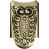 Florentine Acanthus Cartouche - STL 3D Model for CNC