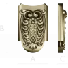 Florentine Acanthus Cartouche - STL 3D Model for CNC