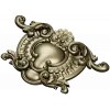 Rococo Cartouche STL for CNC Router - Ornamental Central Panel