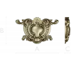 Rococo Cartouche STL for CNC Router - Ornamental Central Panel
