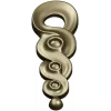 S-Rosette Vertical Applique STL