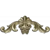 Acanthus Shell Cartouche - STL 3D model for CNC relief milling
