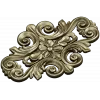 Rococo Floral Cartouche STL 3D Model for CNC