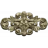 Rococo Floral Cartouche STL 3D Model for CNC