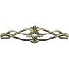 Rococo Scroll Applique STL for CNC
