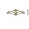 Rococo Scroll Applique STL for CNC