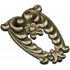 Laurel Crest Cartouche - STL 3D Model for CNC