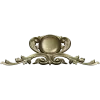 Baroque Oval Cartouche - 3D STL Model for CNC Relief