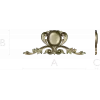 Baroque Oval Cartouche - 3D STL Model for CNC Relief