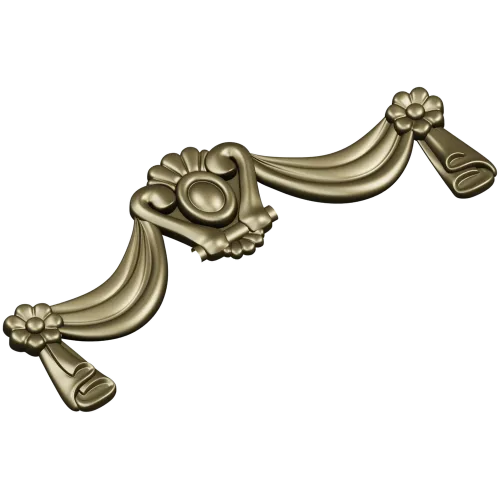 Regal Swag Cartouche - STL 3D model for CNC milling