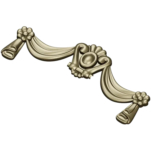 Regal Swag Cartouche - STL 3D model for CNC milling