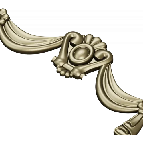 Regal Swag Cartouche - STL 3D model for CNC milling