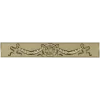 Classical Laurel Ribbon Panel STL for CNC