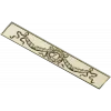 Classical Laurel Ribbon Panel STL for CNC