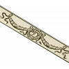 Classical Laurel Ribbon Panel STL for CNC