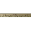 Classical Laurel Ribbon Panel STL for CNC