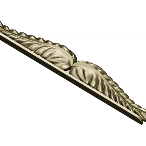 Лавровый орнамент - 3D STL модель для ЧПУ