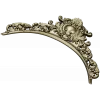Baroque Acanthus Crest STL for CNC