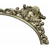 Baroque Acanthus Crest STL for CNC
